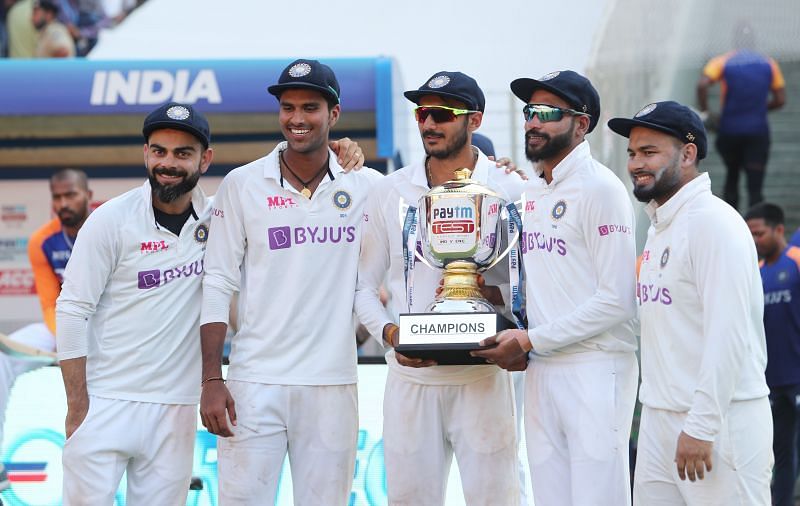 इंग्लैंड को 4 टेस्ट मैचों की सीरीज में 3-1 से हराने के बाद भारतीय टीम 