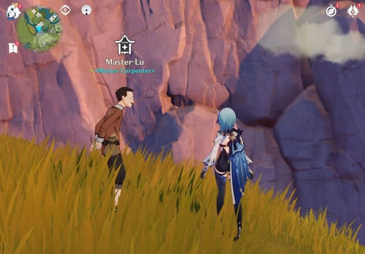 How to find the two hidden blueprint vendors in Genshin Impact