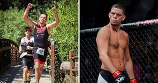 Nate Diaz reveals why he does triathlons in between fights