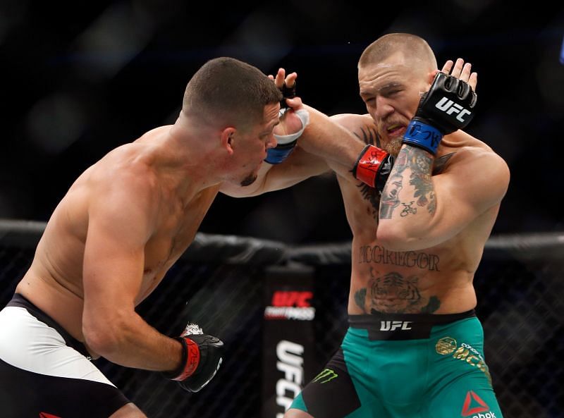 Nate Diaz's cardio has never failed him in the UFC, even in gruelling fights like his second with Conor McGregor.