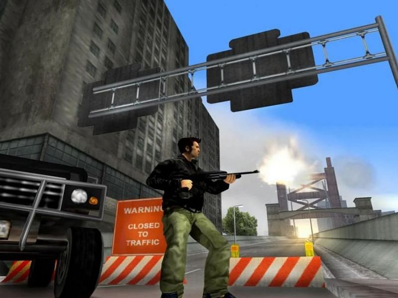 GTA 3 is grittier in its presentation (Image via MMOGA)