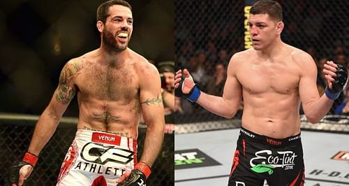 Matt Brown (left) and Nick Diaz (Right)