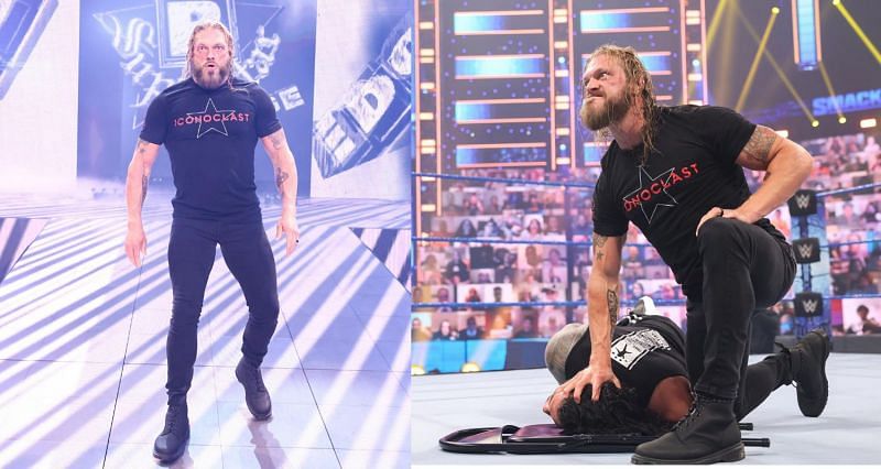 Edge returned on SmackDown this week