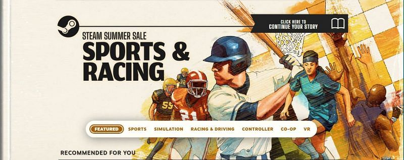 Top 5 fighter, sports &amp; racing game deals of Steam Summer Sale 2021 (Image by Steam)
