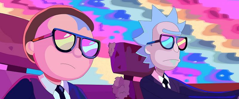 Rick And Morty in RTJ&#039;s music video &#039;Oh Mama.&#039; Image via: Adult Swim / Run The Jewels