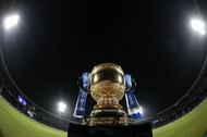 The coveted IPL trophy
