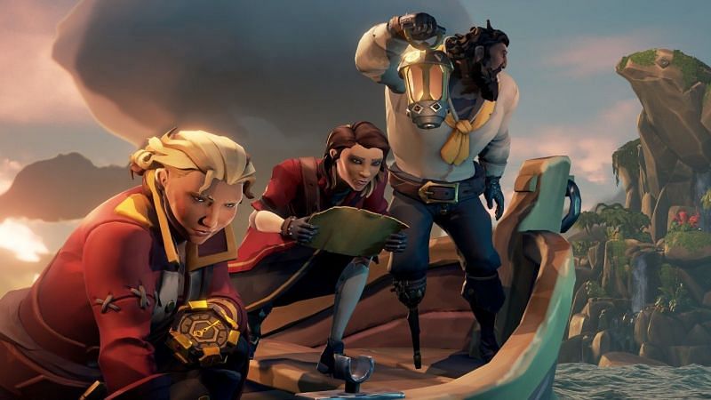 Essentially, the CharcoalBeard error means something went wrong with matchmaking in Sea of Thieves (Image via Microsoft)