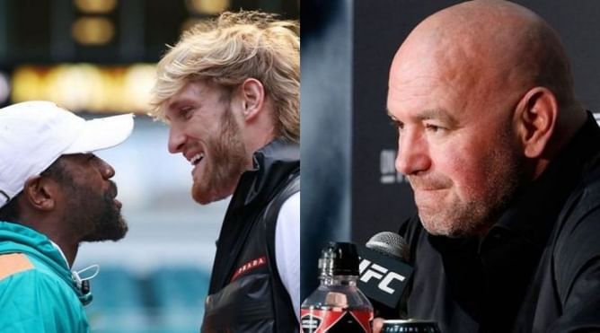 Dana White's surprising reaction to the news that Floyd Mayweather vs Logan Paul got one million PPV buys