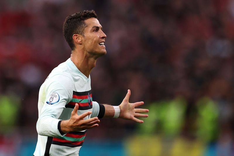 Cristiano Ronaldo becomes the all-time leading goalscorer in the men&#039;s European Championship.