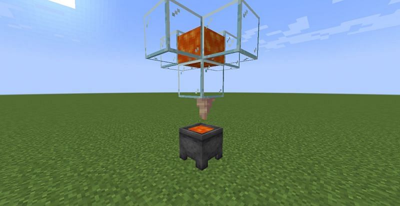 Renewable lava (Image via Minecraft)