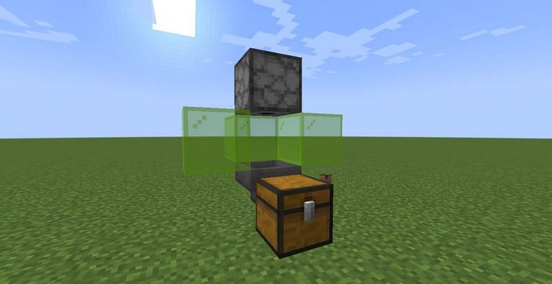 Cover the middle portion (Image via Minecraft)
