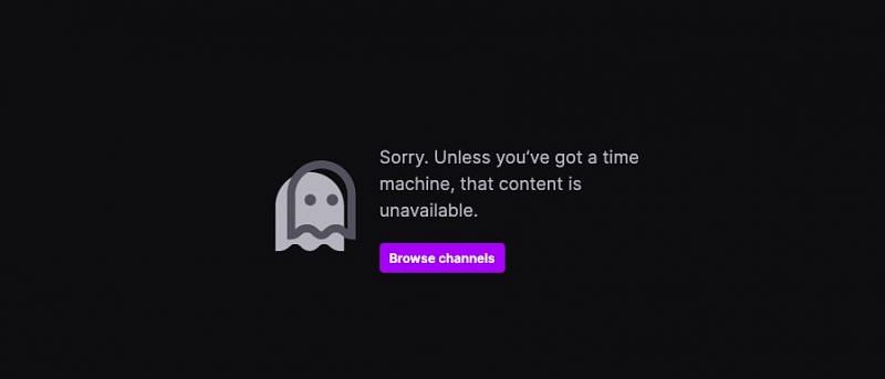 Twitch profile for SlickNL is no more. Image via Twitch
