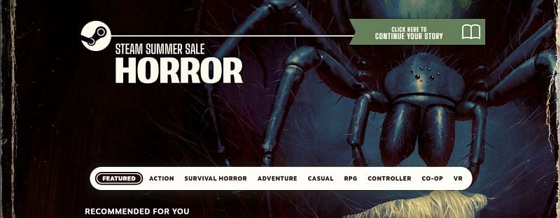 Top 5 horror game deals of Steam Summer Sale 2021 (Image by Steam)
