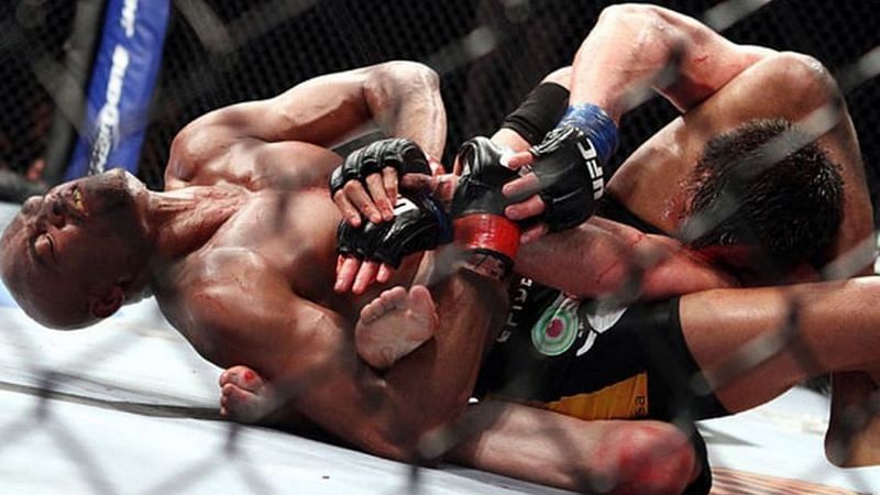 Anderson Silva vs. Chael Sonnen at UFC 117 [Photo Credit: @spiderandersonsilva on Instagram]