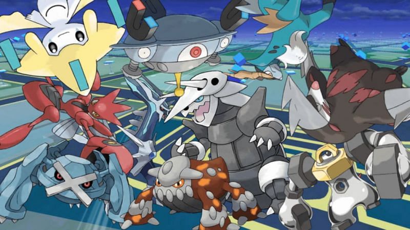 All steel-type Pokemon (Image via Niantic)