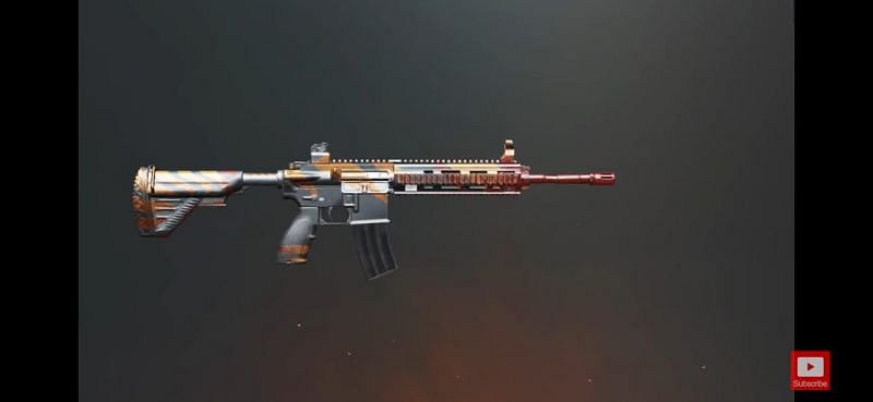 The Viper M416 skin (Image via Desiround/ YouTube)