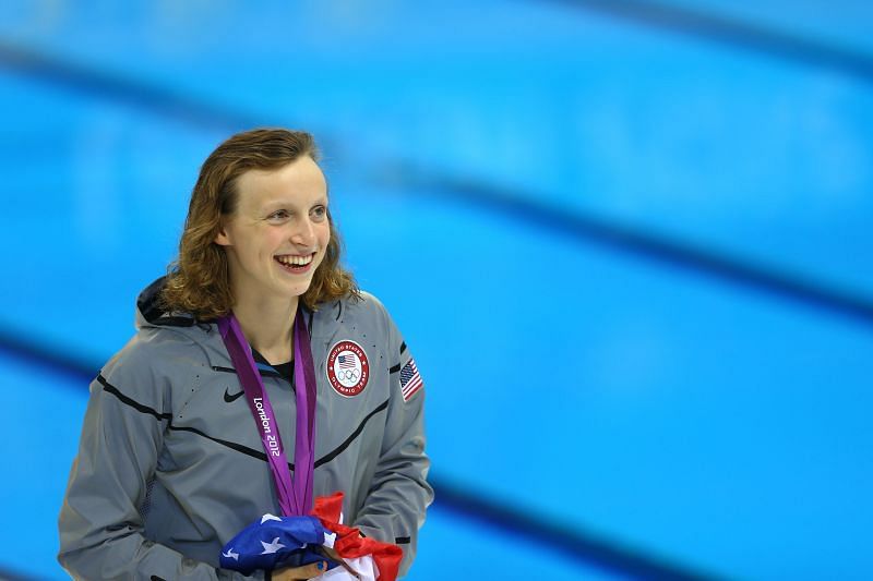 Katie Ledecky at the 2012 Olympics