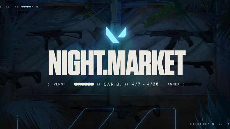 Valorant&#039;s Night Market is an opportunity to buy premium skins. Image via Riot Games
