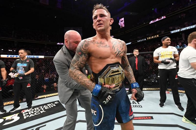 Dustin Poirier&#039;s reign as interim UFC lightweight champ turned out to be rather pointless