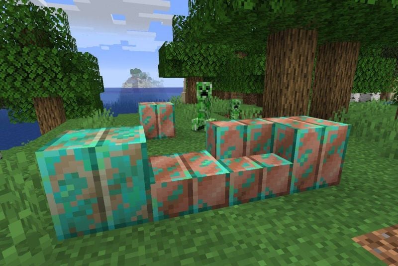 Minecraft Colour In Copper ore in Minecraft 1.17 Caves & Cliffs update All you need to know