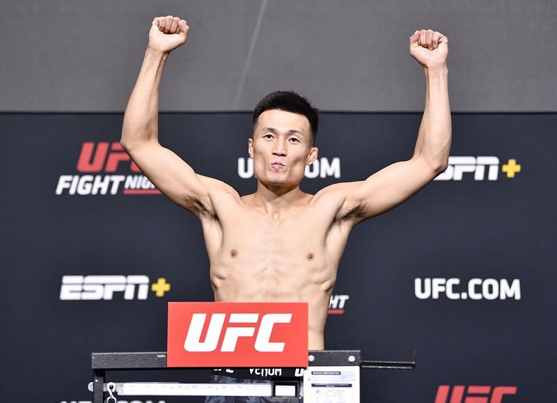 UFC Fight Night: The Korean Zombie v Ige Weigh-in