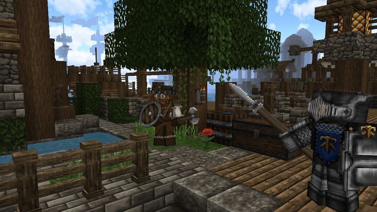 Thalyrus Medieval Warfare texture pack (Image via CurseForge)