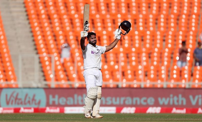 Rishabh Pant scored a blazing century in the intra-squad practice match.