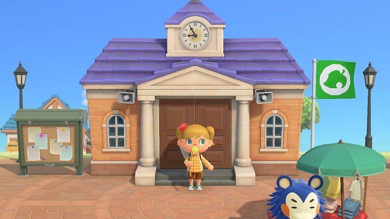 Animal Crossing buildings. Image via iMore