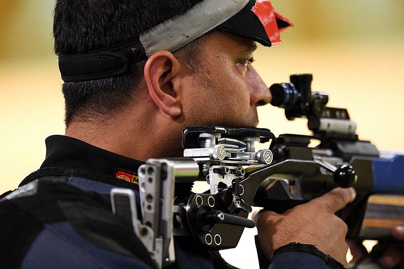Sanjeev Rajput teamed up with another veteran Tejaswini Sawant at the 2021 ISSF World Cup