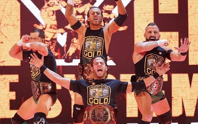 Undisputed Era holding all the gold in NXT