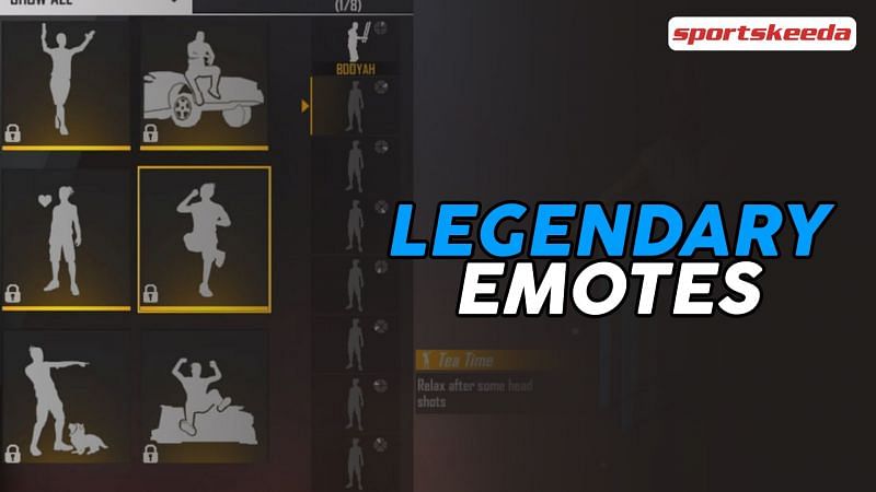 Listing the best legendary Free Fire emotes in June 2021