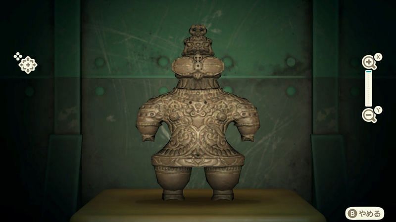 The Ancient Statue from Animal Crossing: New Horizons (Image via Game8)