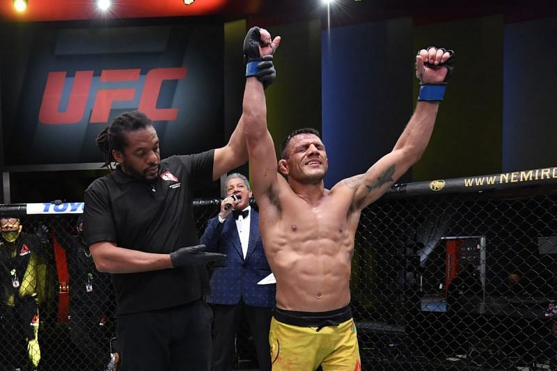 Rafael dos Anjos was a surprise winner of the UFC lightweight title in 2015.