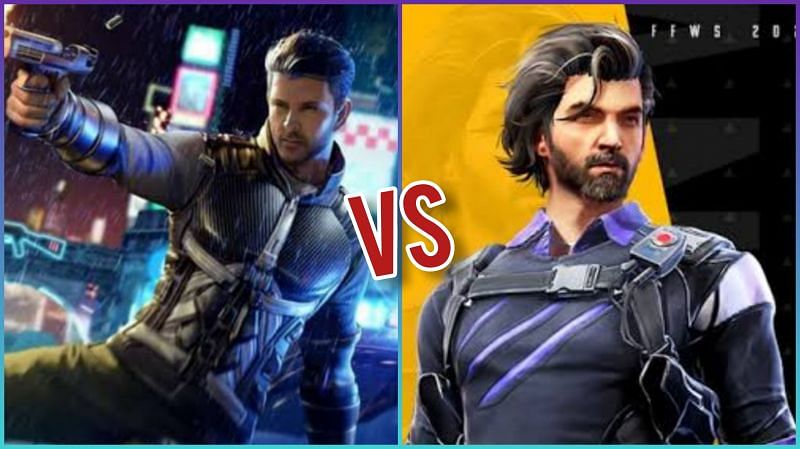 Comparing Elite Andrew vs Jai in Free Fire