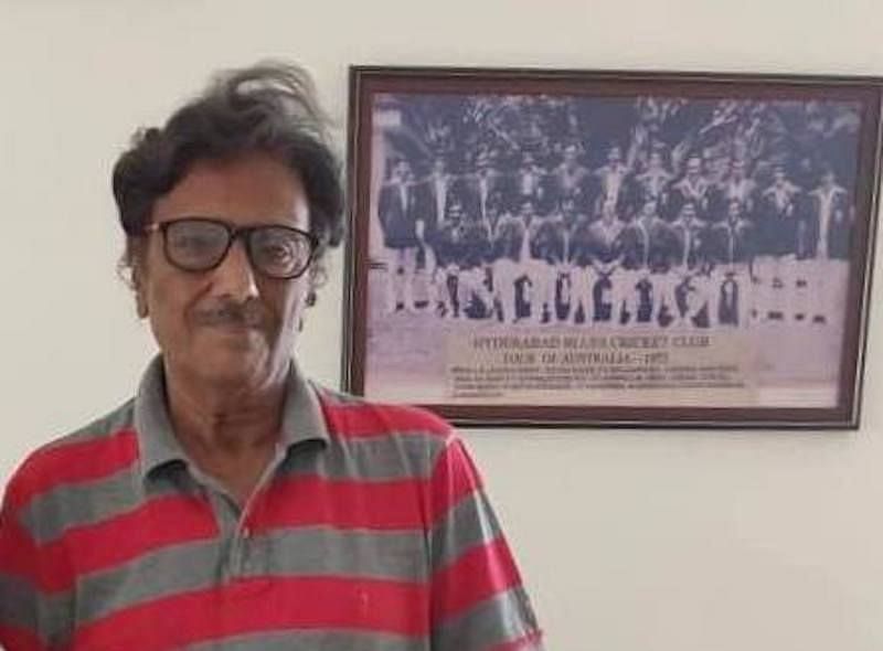 VV Kumar at his residence in Chennai (Credit: Author&#039;s Twitter handle)