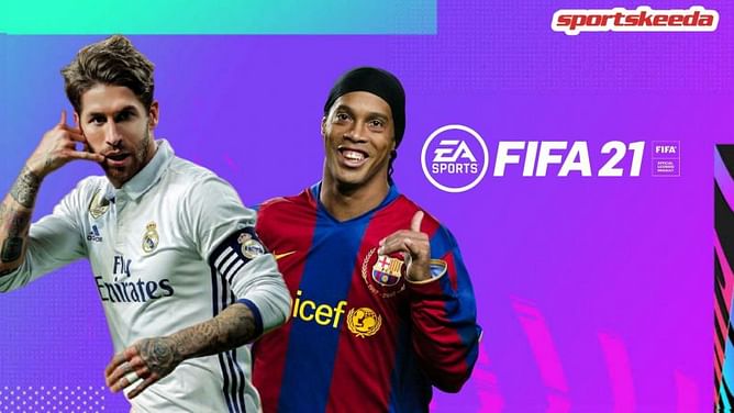 Ronaldinho beats Sergio Ramos in FIFA 21 El Clasico match on Twitch