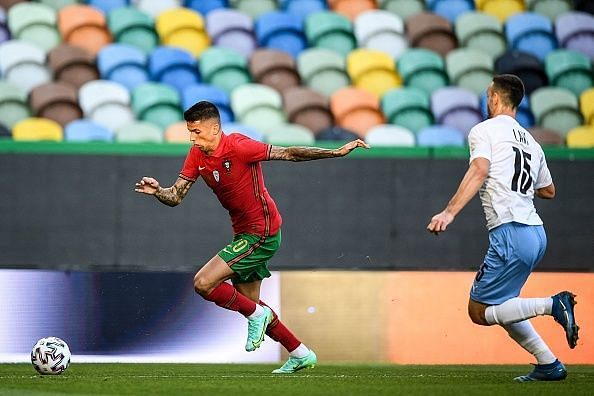 Joao Cancelo was one of the best players on the pitch for Portugal
