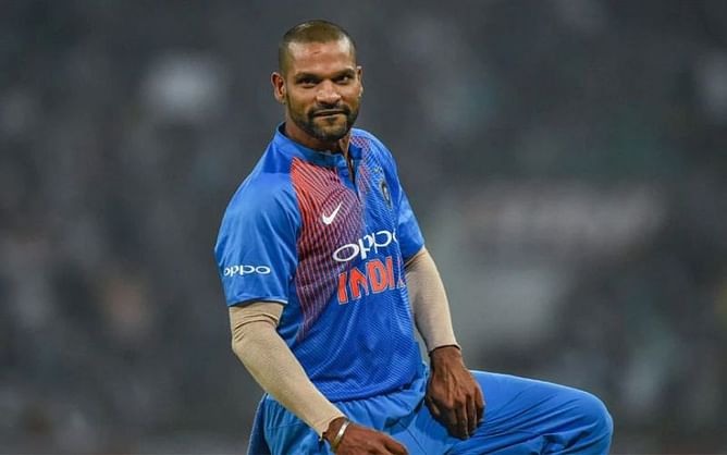 "Oh kii gal"- Rohit Sharma responds to Shikhar Dhawan's post-workout picture