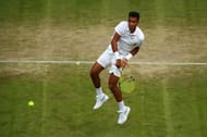 Felix Auger-Aliassime at Wimbledon 2019