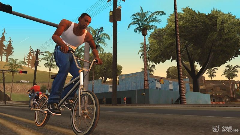 GTA San Andreas is filled with odd jobs and activities (Image via GameModding.com)