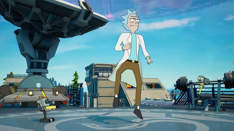 Rick Sanchez in Fortnite Season 7 Battle Pass (Image via Twitter)