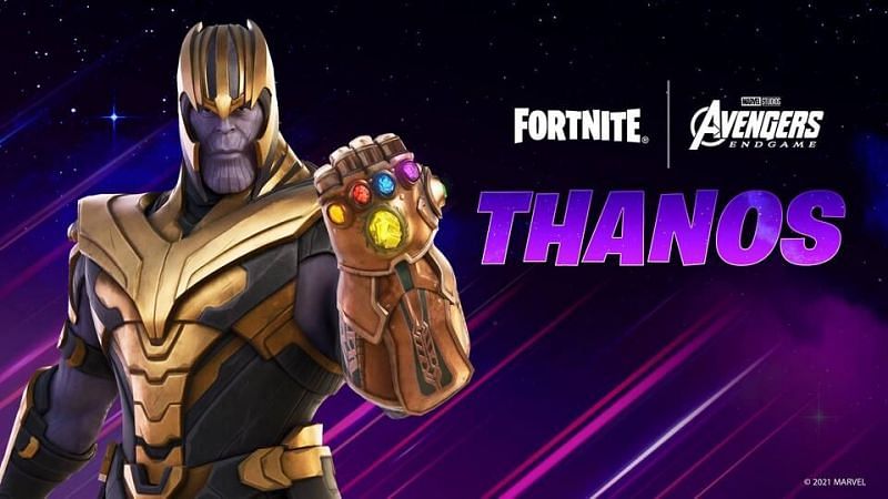 Thanos is coming to Fortnite/ Image via Marvel
