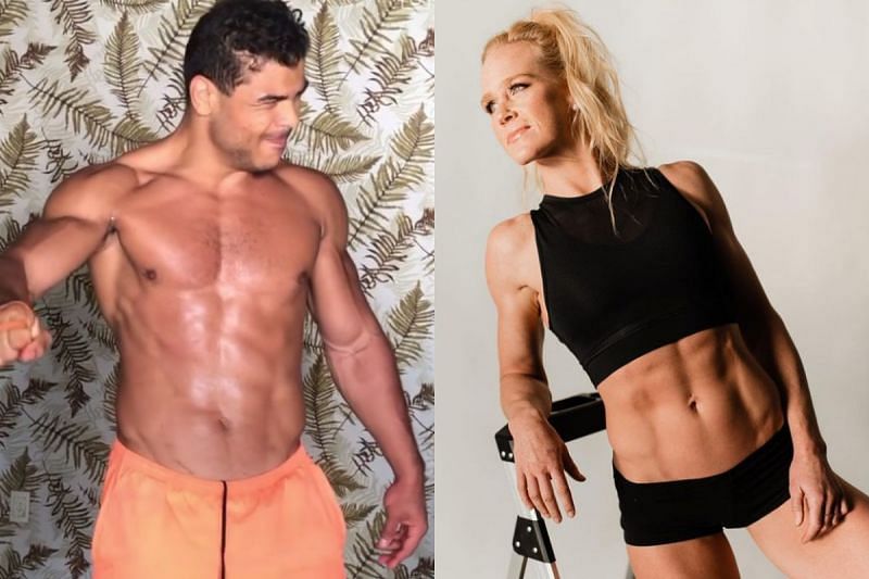 Paulo Costa (left) and Holly Holm (right)