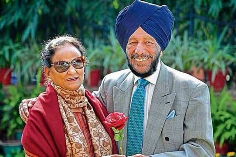 Milkha Singh and Nirmal Kaur