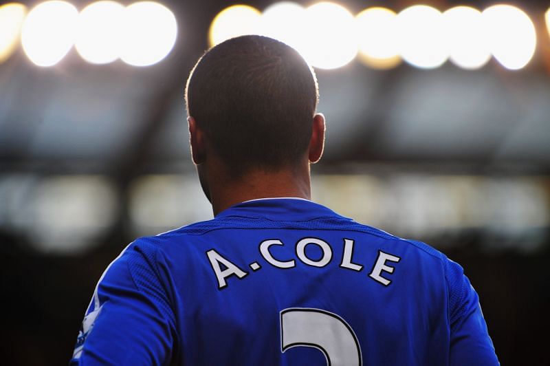 Ashley Cole played for Arsenal and Chelsea in the Premier League