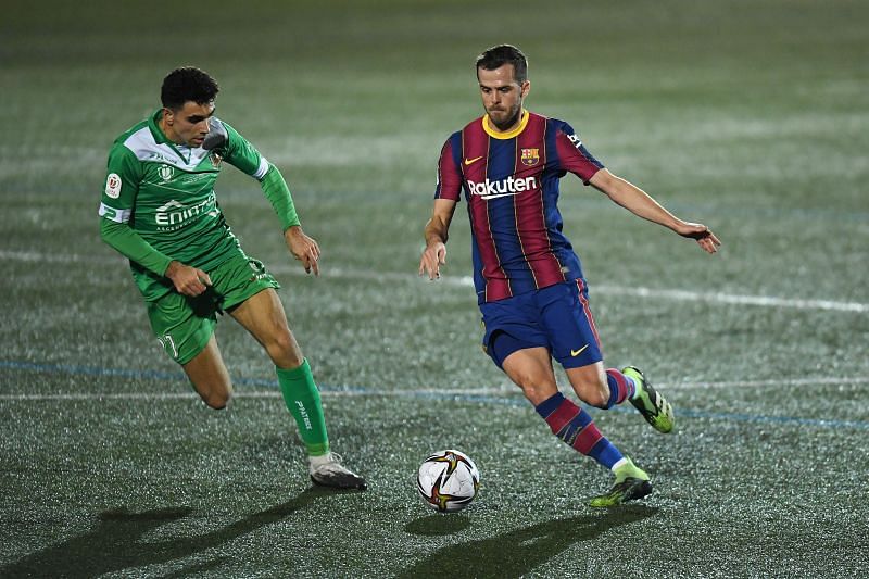 Pjanic in action for Barcelona
