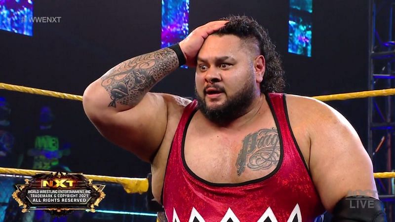 Bronson Reed was left shocked on tonight&#039;s episode of NXT