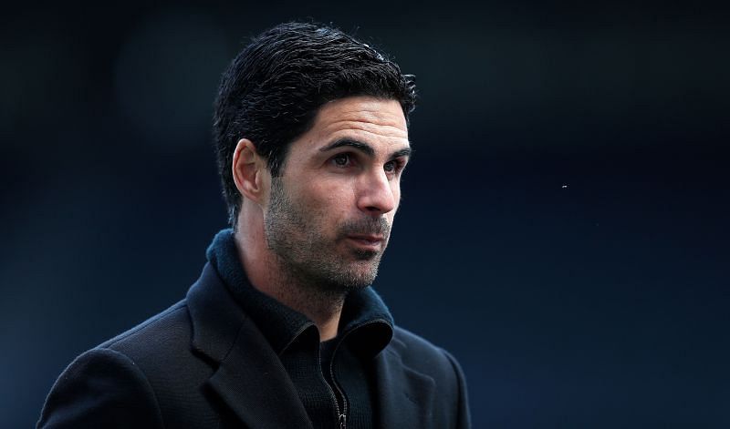 Arsenal manager Mikel Arteta. (Photo by Lee Smith - Pool/Getty Images)