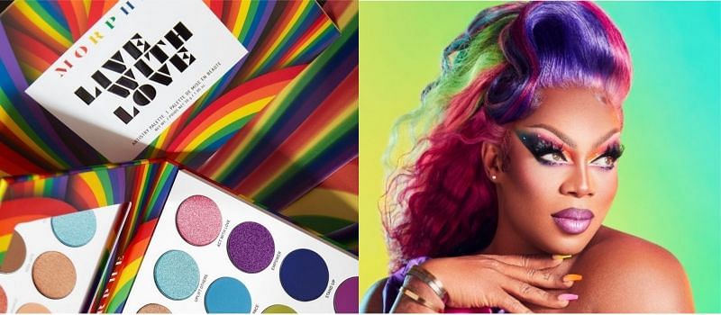 Todrick Hall is the face of Morphe&#039;s Live with Love Pride Month Collection (image via Instagram)