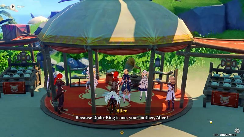 Dodoking revealed as Alice (image via GameForU)